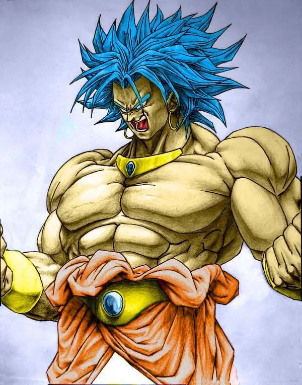Broly-Dragon Ball Z by xDarkFighterx on DeviantArt