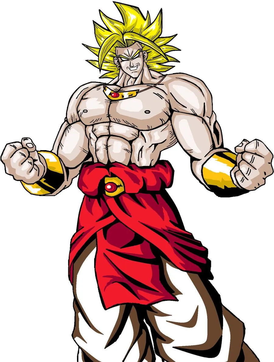 Broly Legendary Super Sayan by ~Santiatier on deviantART