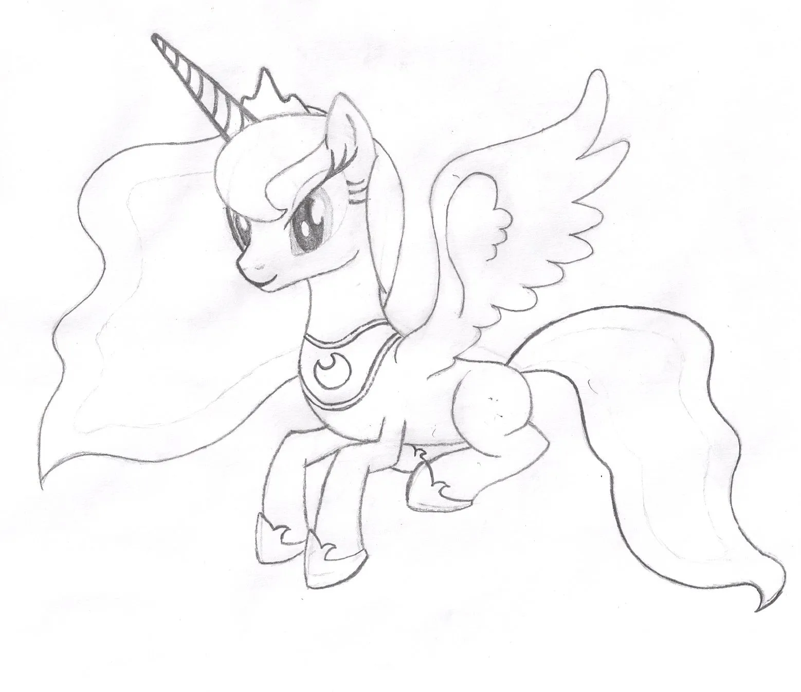 Bronies Chile: ¿Quieres aprender a dibujar a luna? Bronies Chile: ¿Quieres aprender a dibujar a luna?