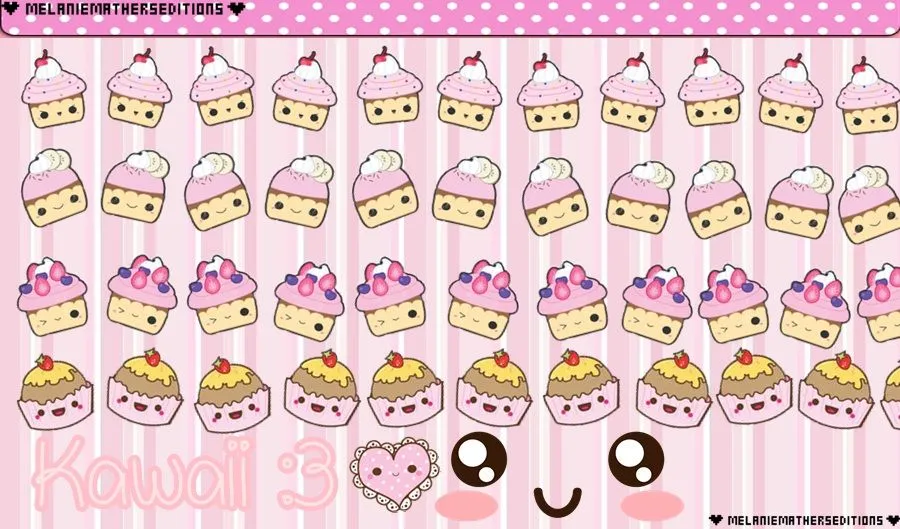 Como dibujar caritas kawaii - Imagui