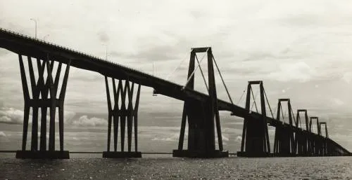 Bruecke ueber dem Maracaibosee General Rafael Urdaneta - Venezuela ... Bruecke ueber dem Maracaibosee General Rafael Urdaneta - Venezuela ...