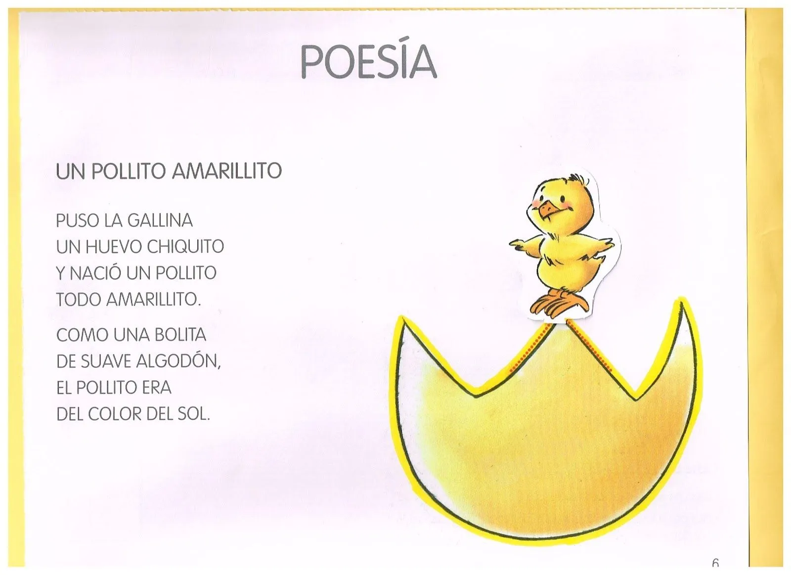 LA BRUJITA CHISPITAS: EL POLLITO AMARILLITO