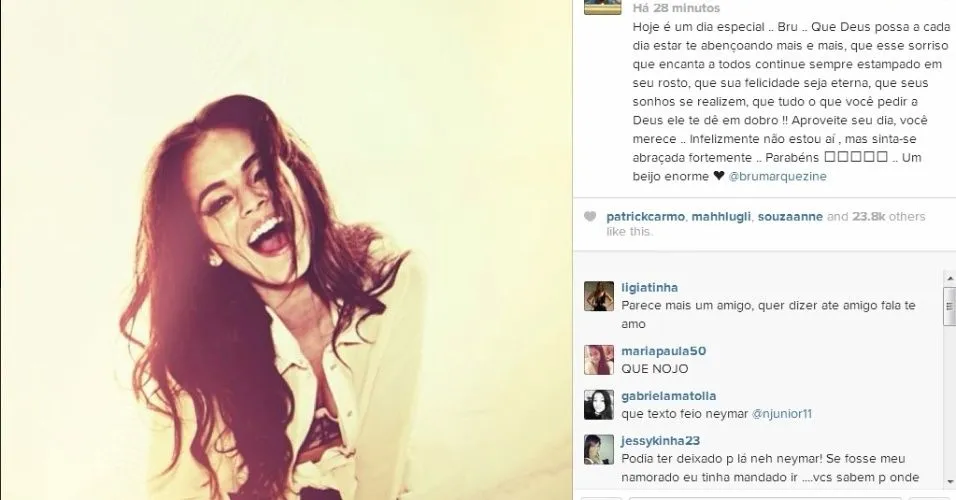 Namoro de Bruna Marquezine e Neymar acabou por ciúmes - Notícias ... Namoro de Bruna Marquezine e Neymar acabou por ciúmes - Notícias ...