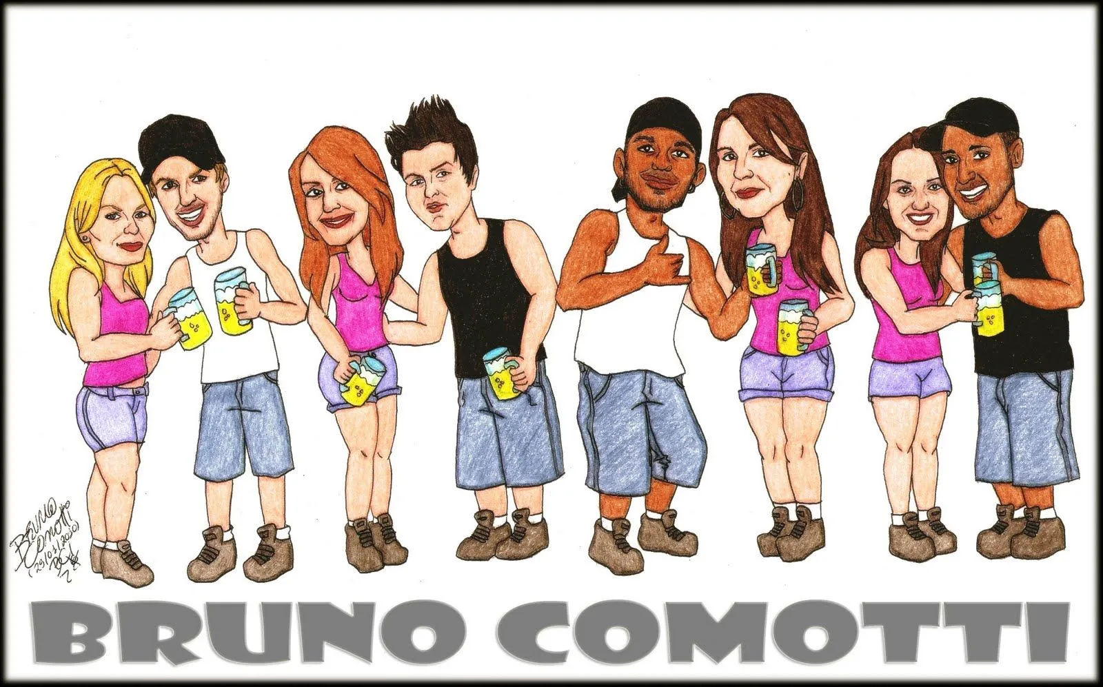 Bruno Comotti Ilustrações: Mais Encomendas => Retratos e ... Bruno Comotti Ilustrações: Mais Encomendas => Retratos e ...