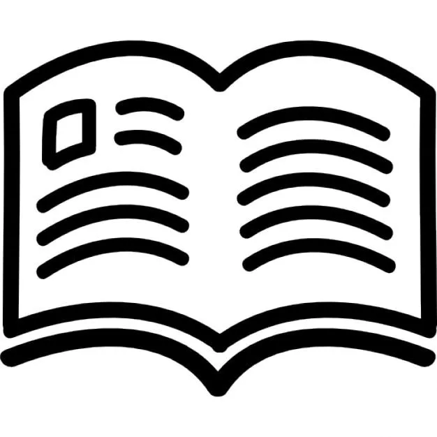 Buch von Hand gezeichnet geöffneten Seiten | Download der ... Buch von Hand gezeichnet geöffneten Seiten | Download der ...