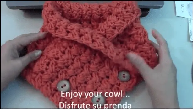 Bufanda Cuello Paso a Paso Tutorial - Patrones Crochet Bufanda Cuello Paso a Paso Tutorial - Patrones Crochet