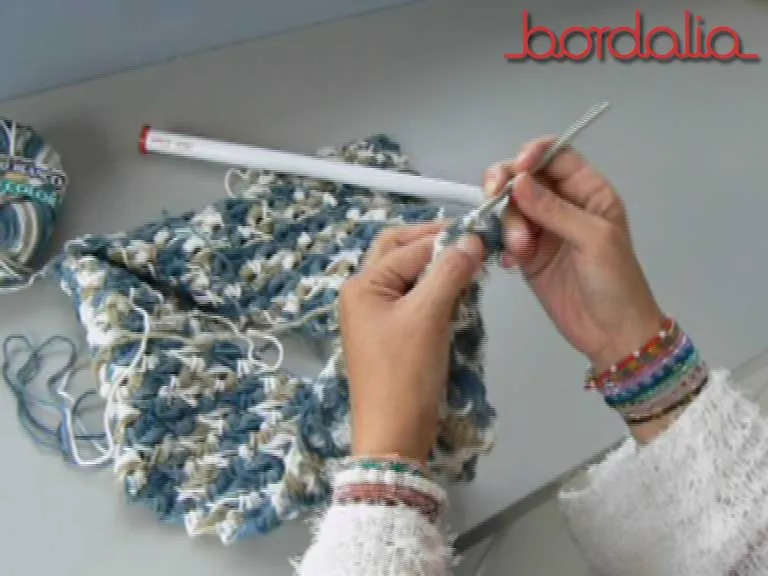 Bufanda de punto peruano | Lanas | El taller de Dalia | Bordalia ... Bufanda de punto peruano | Lanas | El taller de Dalia | Bordalia ...