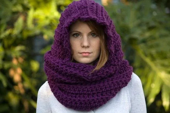 Patron de bufanda con capucha a crochet - Imagui Patron de bufanda con capucha a crochet - Imagui
