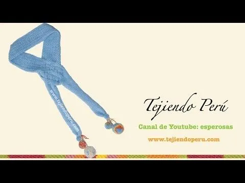 Bufandas o chalinas tejidas en varias técnicas PlayList