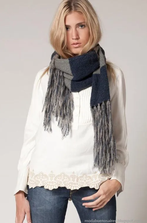 Bufandas tejidas 2013 - Imagui Bufandas tejidas 2013 - Imagui