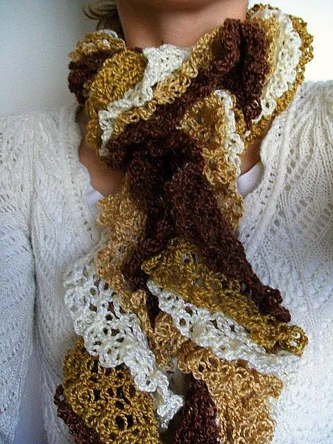chalinas bufandas tejidas en crochet, los mejores modelos ... chalinas bufandas tejidas en crochet, los mejores modelos ...