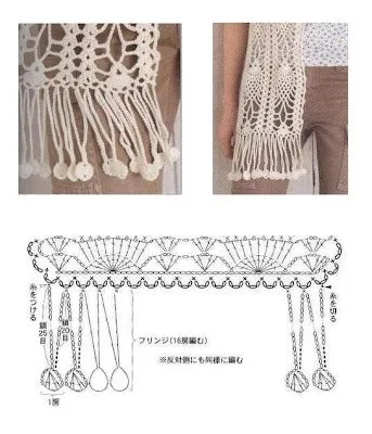 Muchas Bufandas tejidas a crochet : cositasconmesh Muchas Bufandas tejidas a crochet : cositasconmesh