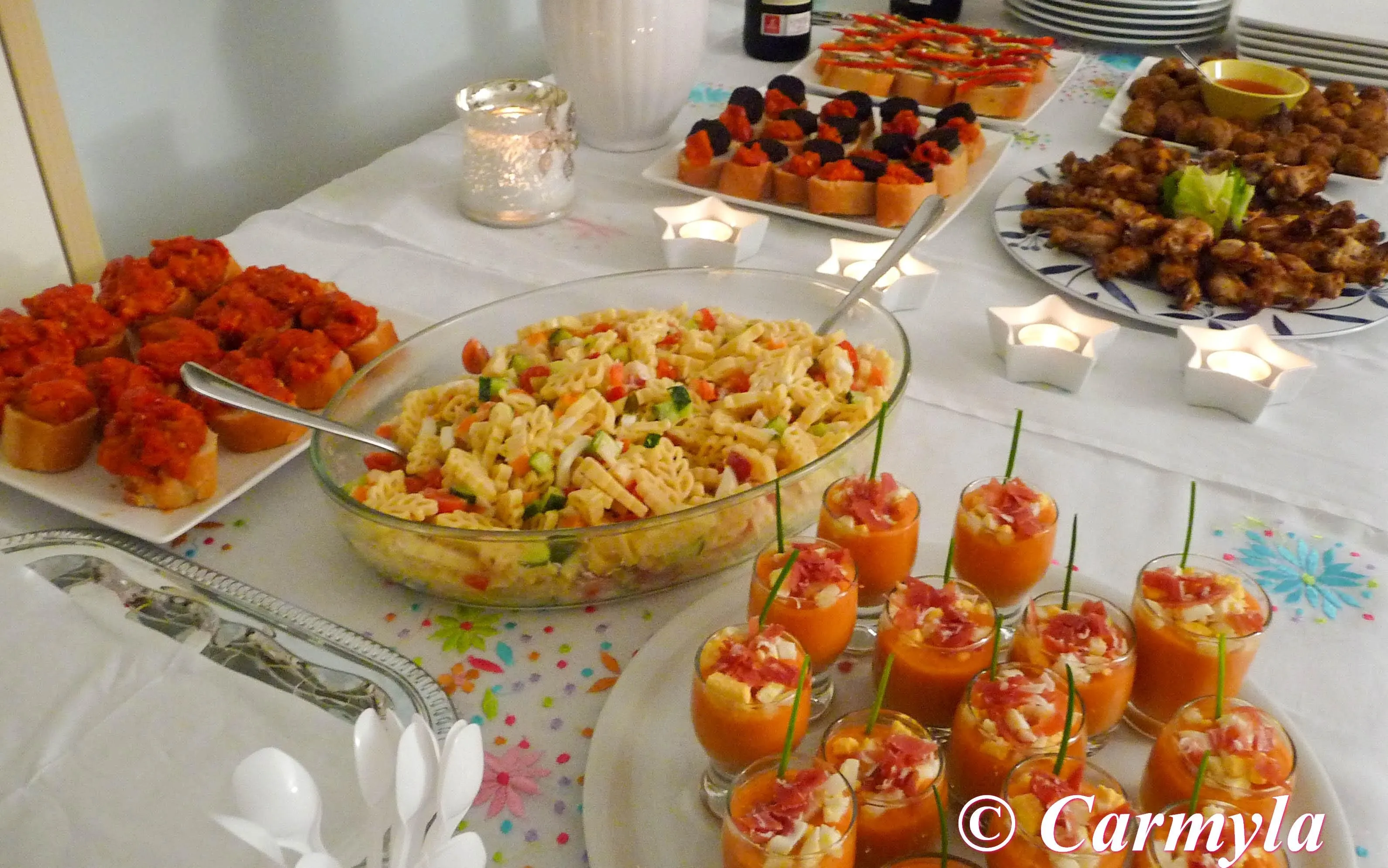 BUFFET DE CUMPLEAÑOS PARA 60 PERSONAS | CarmYla BUFFET DE CUMPLEAÑOS PARA 60 PERSONAS | CarmYla