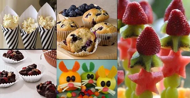 Un buffet natural para los cumpleaños infantiles - Alimentación