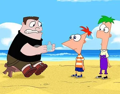 Buford con Phineas y Ferb