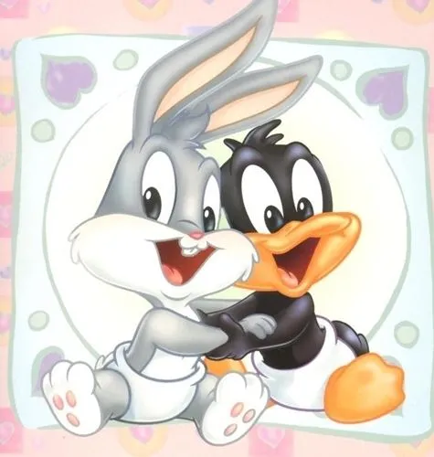 Bugs and Daffy as Babies - Bugs Bunny & Daffy Duck Photo (22919155 ...