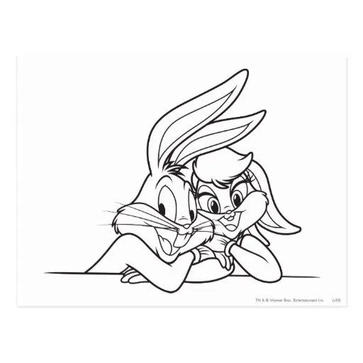 de BUGS BUNNY y conejito 3 de Lola Tarjetas Postales | Zazzle de BUGS BUNNY y conejito 3 de Lola Tarjetas Postales | Zazzle