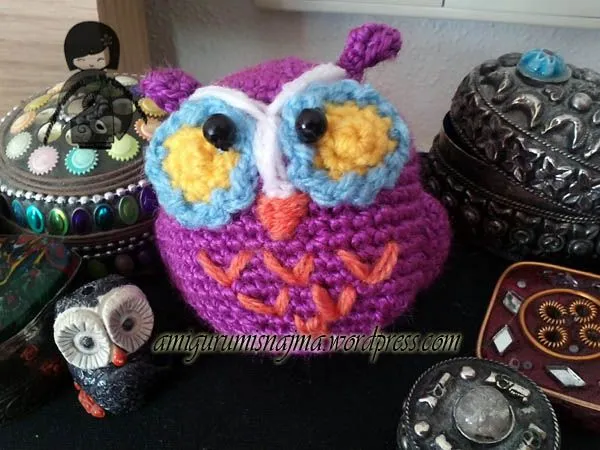 Buho crochet | Labores de Najma