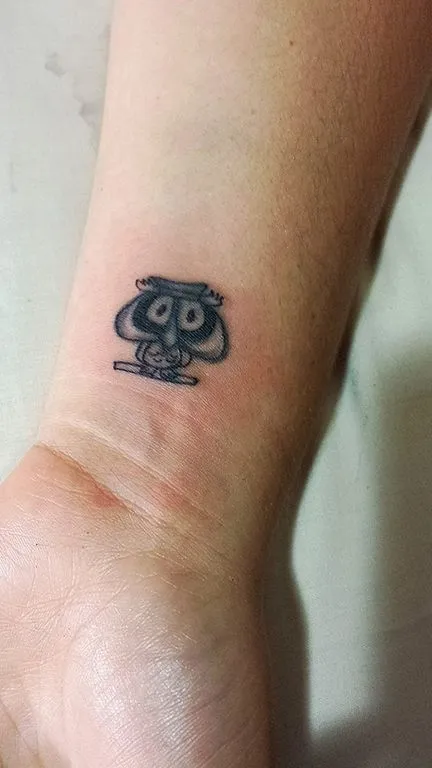 Tatuajes buho pequeño - Imagui