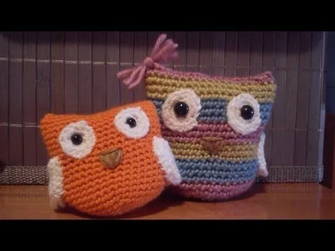 Como hacer un Búho a ganchillo o crochet paso a paso en español ... Como hacer un Búho a ganchillo o crochet paso a paso en español ...