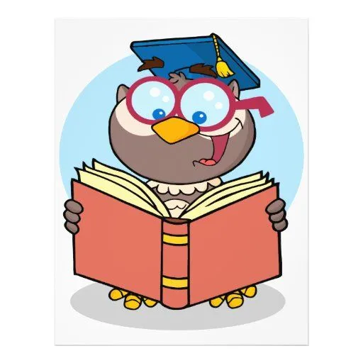 búho graduado que lee un dibujo animado del libro tarjetón | Zazzle búho graduado que lee un dibujo animado del libro tarjetón | Zazzle