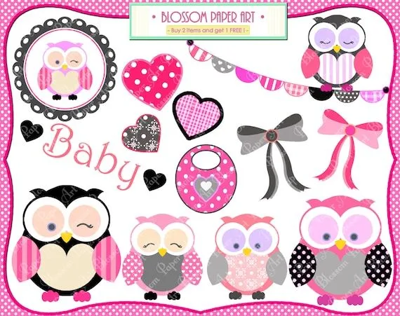 Clip art de niñas para baby shower - Imagui