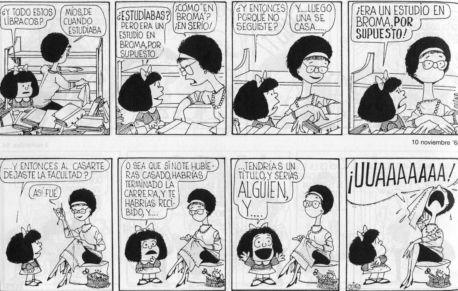El Búho entre libros: MAFALDA. EN ESTA FAMILIA NO HAY JEFES (QUINO) El Búho entre libros: MAFALDA. EN ESTA FAMILIA NO HAY JEFES (QUINO)
