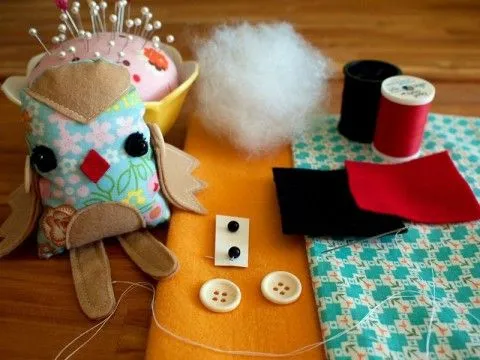 Buho de peluche DIY - Hazlo tu mismo - Decorar Hogar
