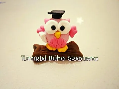 Búho Recuerdos Graduación Faciles Manualidades Porcelana Fría ... Búho Recuerdos Graduación Faciles Manualidades Porcelana Fría ...