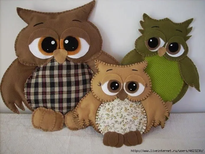 buhos fieltro | cositas para hacer | Pinterest buhos fieltro | cositas para hacer | Pinterest