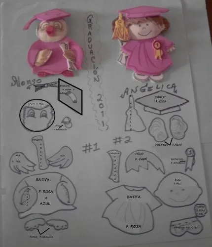Imagenes de niños graduando en foami para colorear - Imagui Imagenes de niños graduando en foami para colorear - Imagui