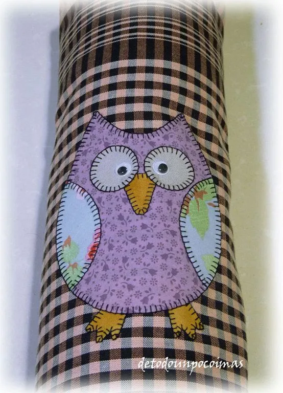 buhos patchwork | Aprender manualidades es facilisimo. buhos patchwork | Aprender manualidades es facilisimo.