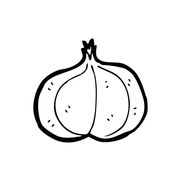 Bulbo de dibujos animados de ajo — Vector stock © lineartestpilot ... Bulbo de dibujos animados de ajo — Vector stock © lineartestpilot ...