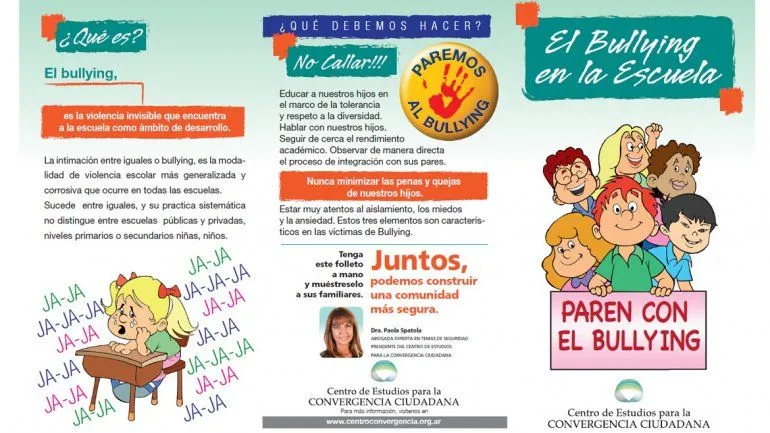 Bullying: la difícil tarea de que los chicos vayan felices a ... Bullying: la difícil tarea de que los chicos vayan felices a ...