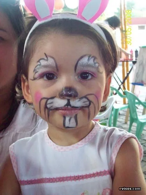 bunny art face painting pretty makeup fantasy - maquillaje ... bunny art face painting pretty makeup fantasy - maquillaje ...