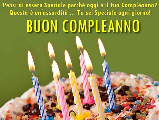 Buon Compleanno - Sito dedicato agli auguri di Buon Compleanno