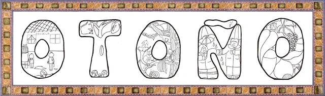 Burbuja de Lenguaje: Letras de Otoño