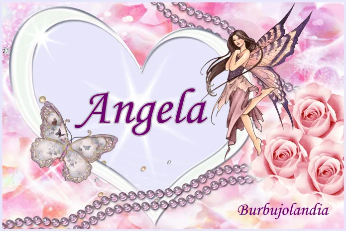 Burbujolandia: Nombres Con Hada y Corazon (De La A a la K) Burbujolandia: Nombres Con Hada y Corazon (De La A a la K)