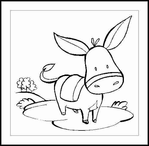 Burrito sabanero para colorear - Imagui