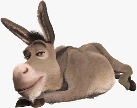Burro de shrek triste - Imagui