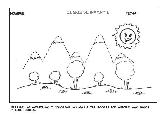 Bus infantil alto bajo