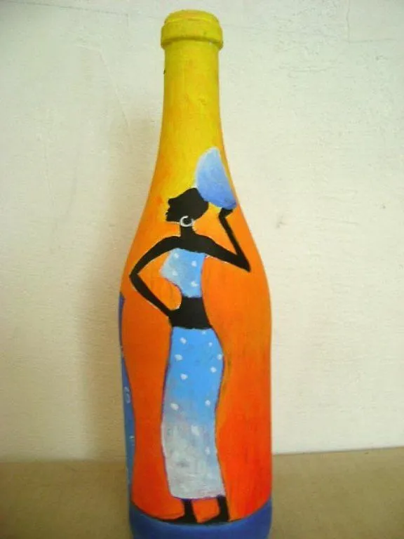 Busaca Net - imágenes - botellas decoradas