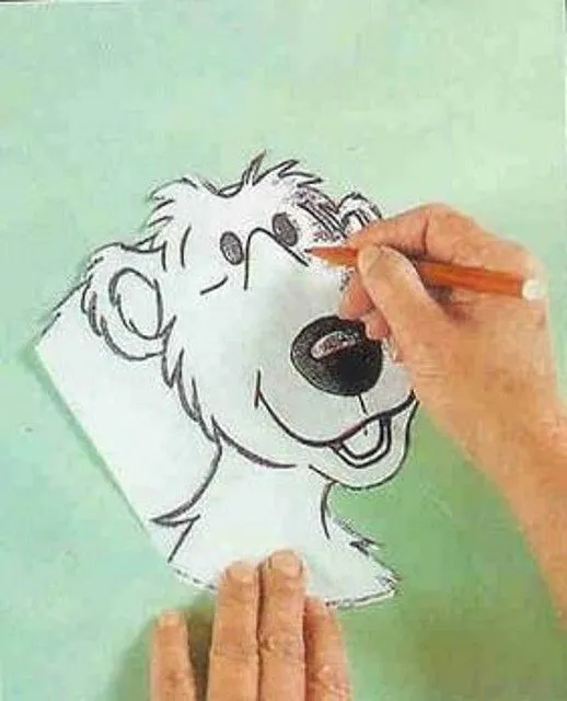 Busca el dibujo con el que quieres pintar tu gelatina, y delinea el ...