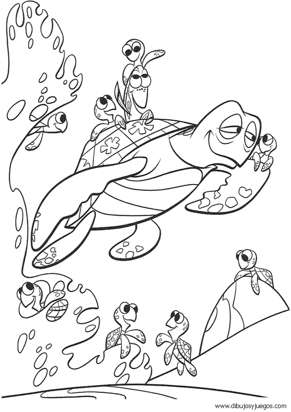 buscando-a-nemo-098 | Dibujos y juegos, para pintar y colorear buscando-a-nemo-098 | Dibujos y juegos, para pintar y colorear