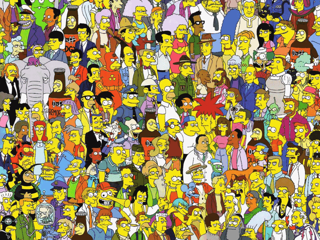 Buscando a Wally versión Los Simpson « Angel o Demonio Buscando a Wally versión Los Simpson « Angel o Demonio
