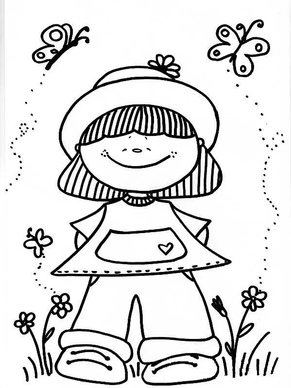 Educacion Infantil: DIBUJOS PARA COLOREAR DE NIÑOS Y NIÑAS Educacion Infantil: DIBUJOS PARA COLOREAR DE NIÑOS Y NIÑAS