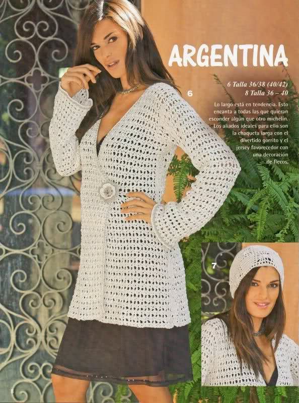 Busco abrigos de verano a crochet calados | Chompas de dama ... Busco abrigos de verano a crochet calados | Chompas de dama ...
