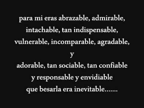 Busco una canción para dedicar a una ex novia?