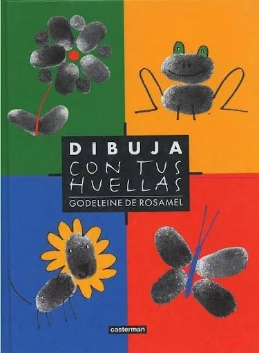 Busco Imágenes: Dibuja con tus huellas, dibujos con huellas de los ...