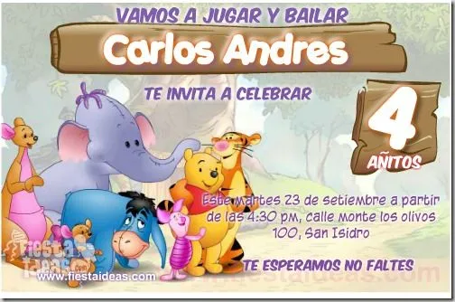 Generador de invitaciones de cumpleaños | Busco Imágenes